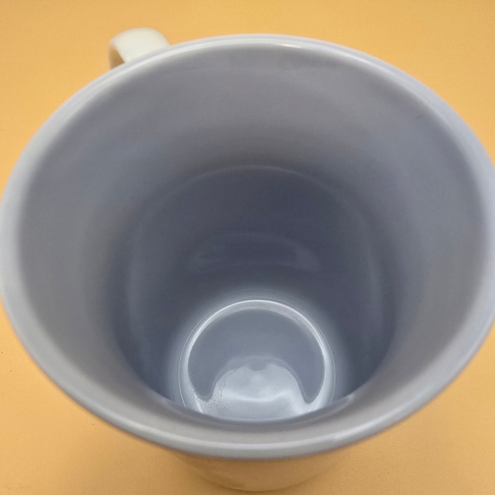 Vintage 1990 Precious Moments Jessica Name Coffee Mug Enesco Ceramic Blue White - Picture 10 of 14